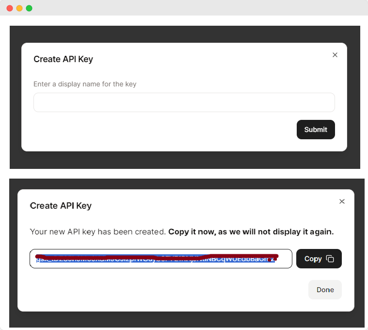 Create Groq API Key