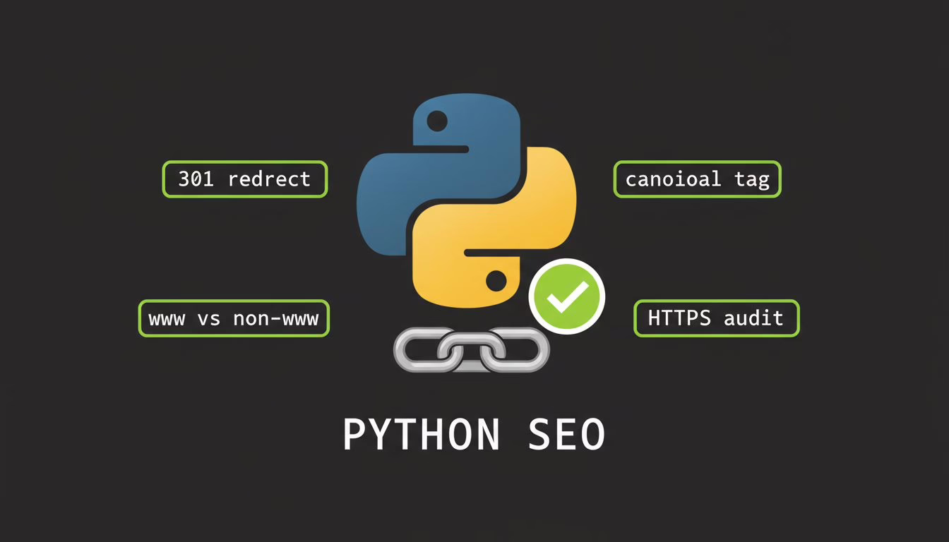 Build a Canonical URL Checker in Python